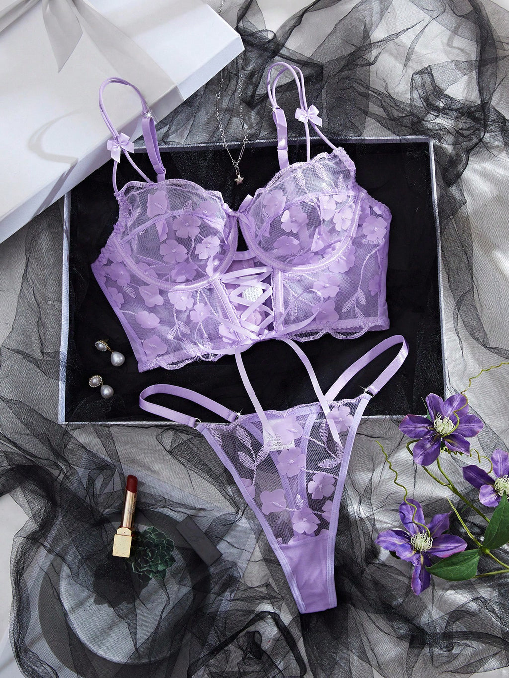 2 pièces Ensemble de soutien-gorge