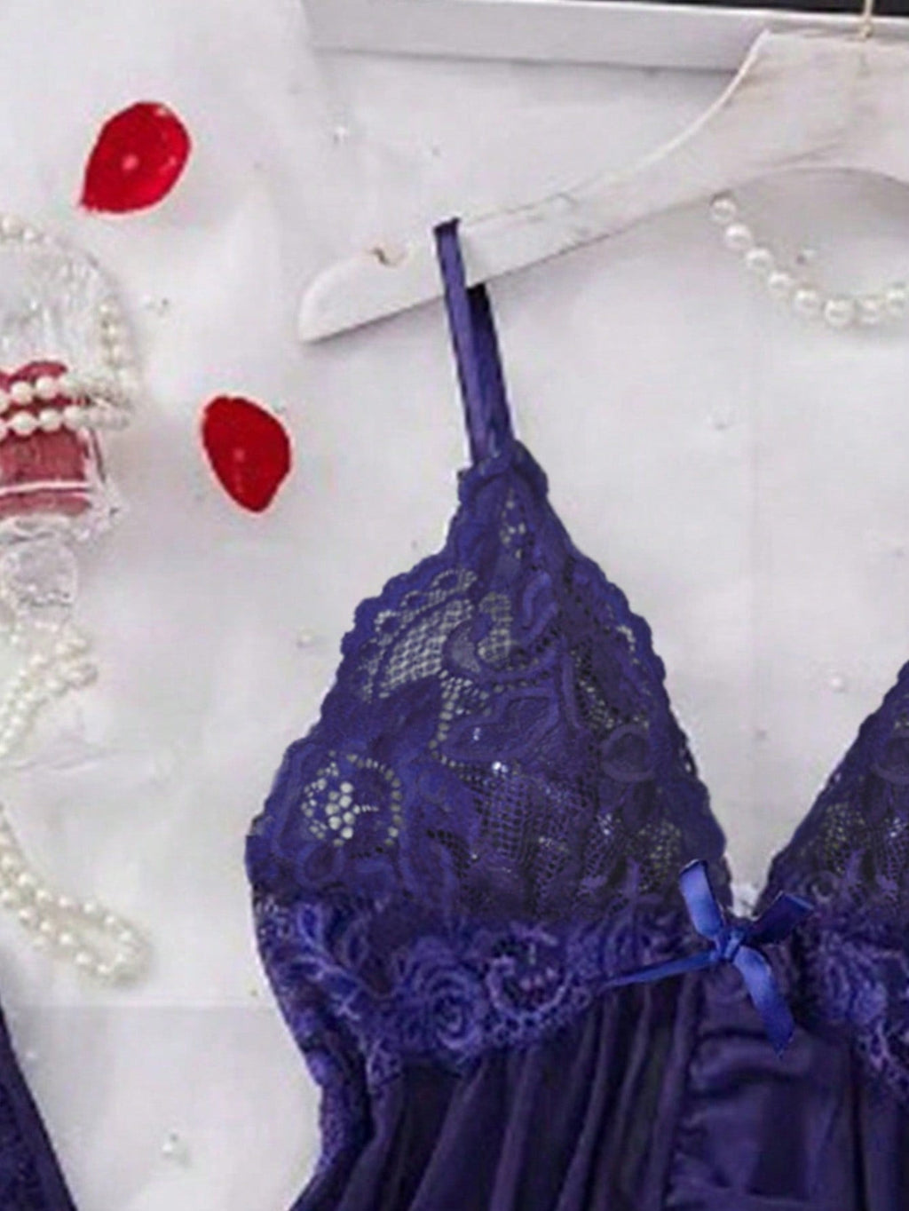 ❤️ Lingerie femme nuisette sexy en résille 👙