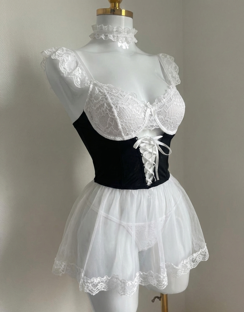 🖤 Lingerie Black & white