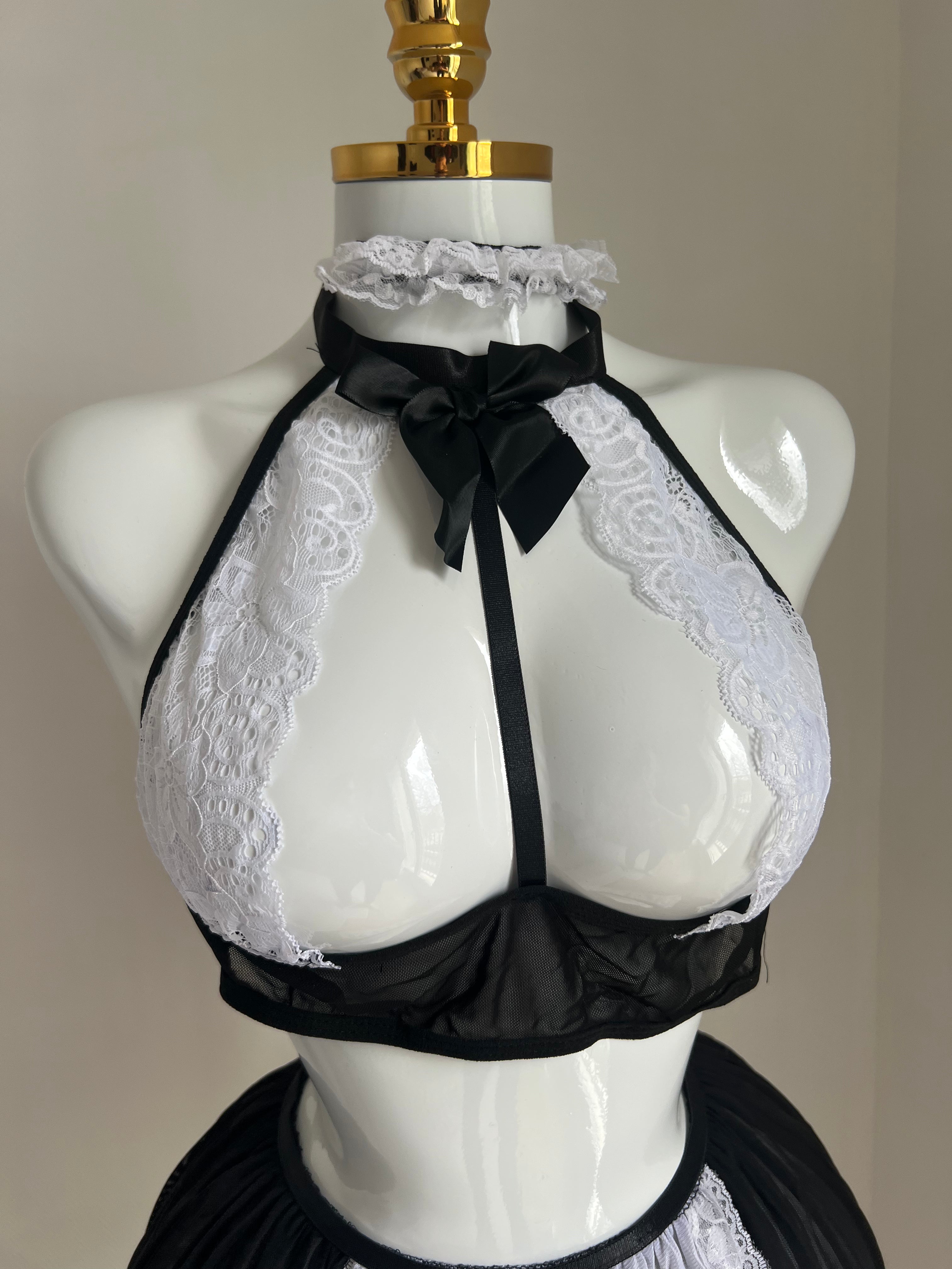🖤 Lingerie maid sexy & élégante 🤍