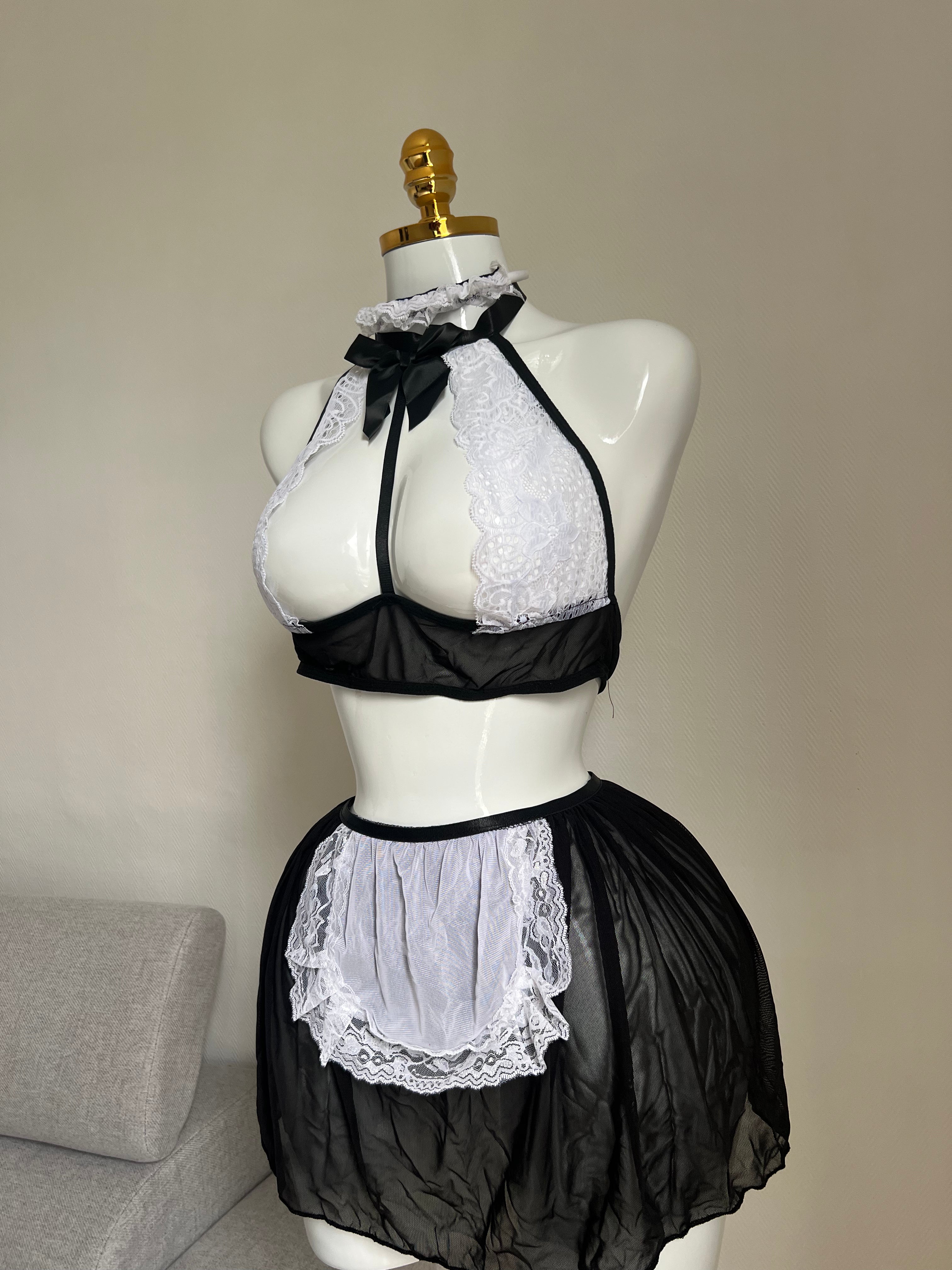 🖤 Lingerie maid sexy & élégante 🤍