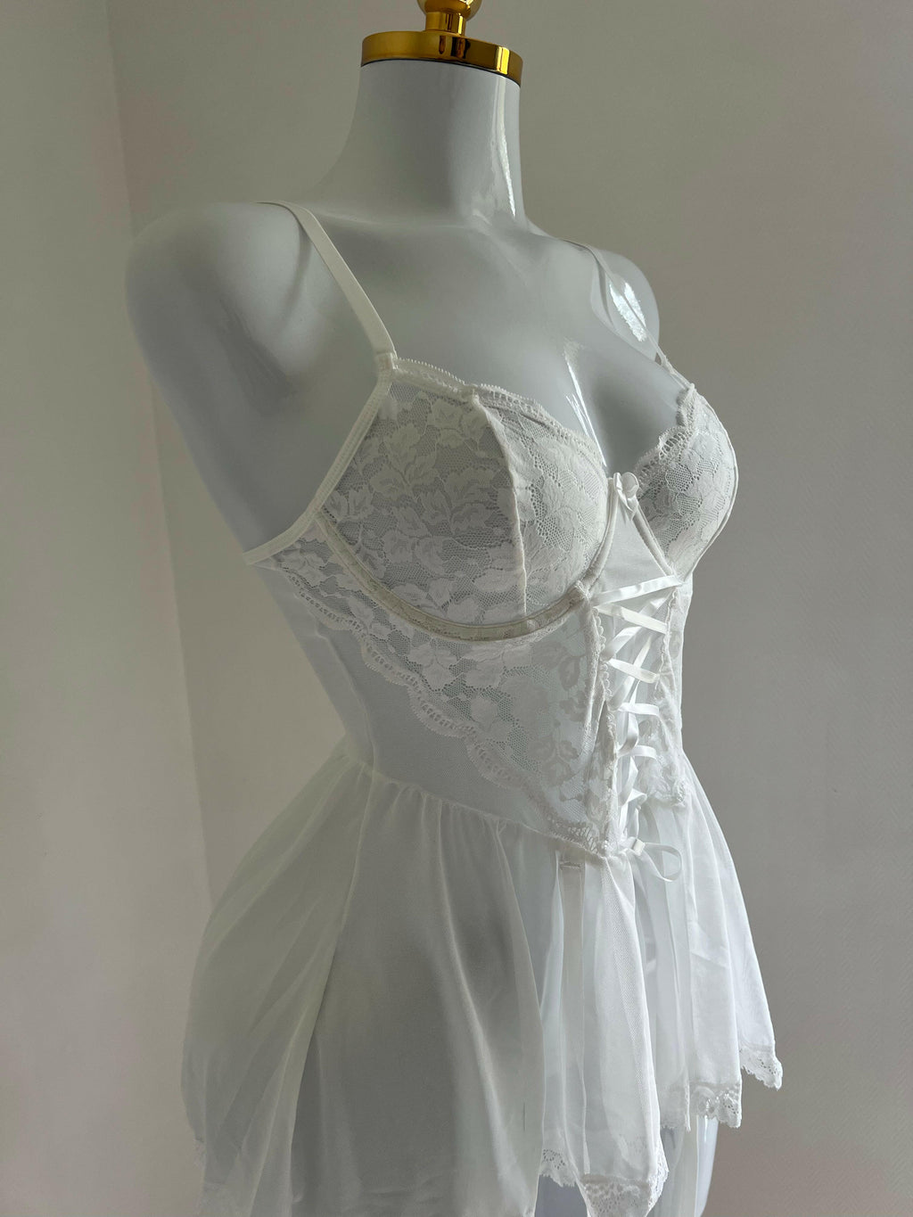 🤍 Lingerie blanche élégante & raffinée ✨
