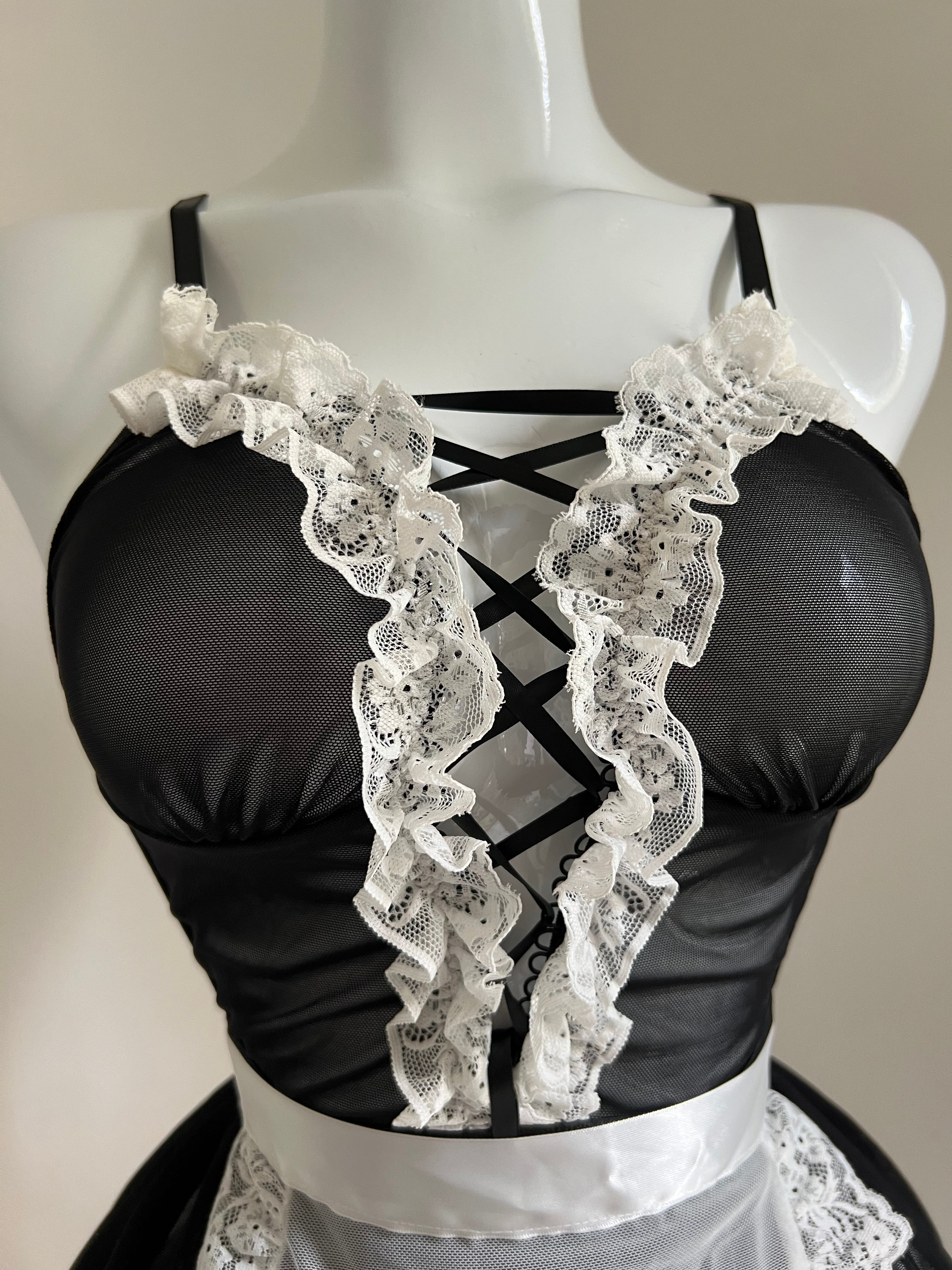 🖤 Lingerie maid irrésistible & ultra sexy 🤍