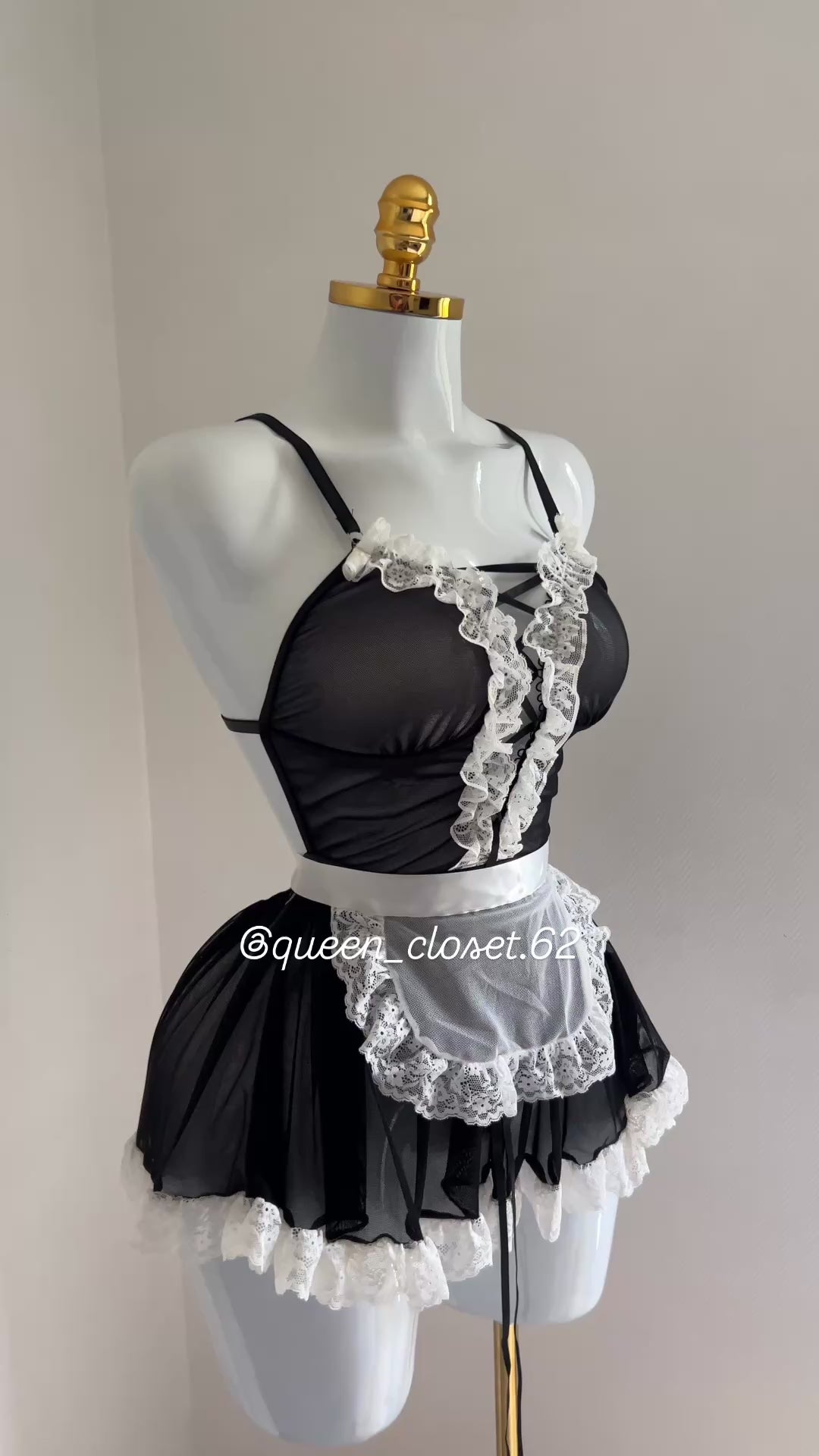 🖤 Lingerie maid irrésistible & ultra sexy 🤍